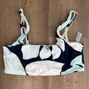 Carve Designs Women's  Bikini Bandeau‎ Underwire Blues Orange Top L